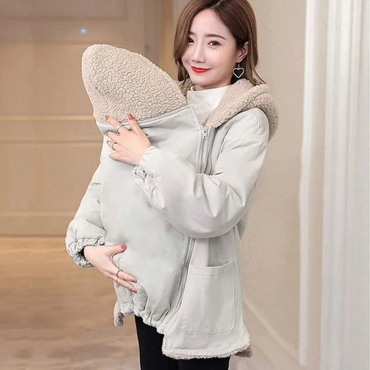 Manteau Porte Bebe - BéBulle - Livraison gratuite et envoi du colis en moins de 24Hr.