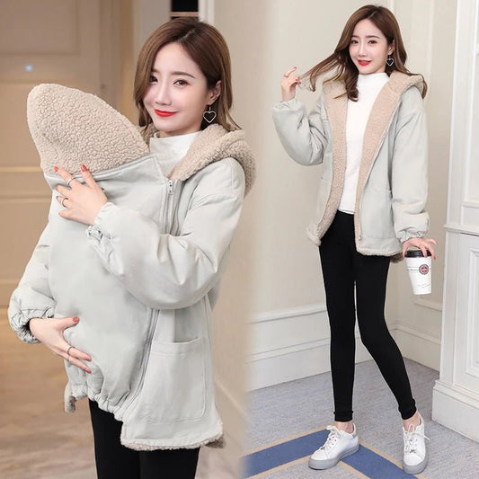 Manteau Porte Bebe - BéBulle - Livraison gratuite et envoi du colis en moins de 24Hr.