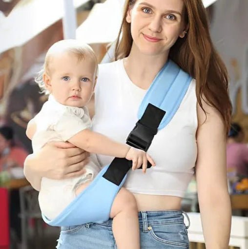 Porte bebe sans noeud - BéBulle - Livraison gratuite et envoi du colis en moins de 24Hr.