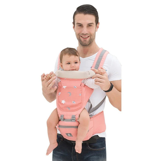 Porte bebe rose - BéBulle - Livraison gratuite et envoi du colis en moins de 24Hr.