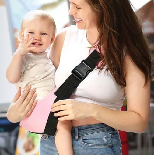 Porte bebe sans noeud - BéBulle - Livraison gratuite et envoi du colis en moins de 24Hr.