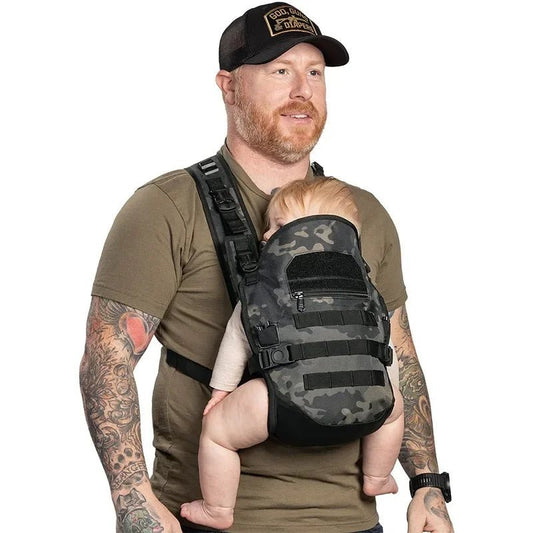 Porte bebe tactique - BéBulle - Livraison gratuite et envoi du colis en moins de 24Hr.