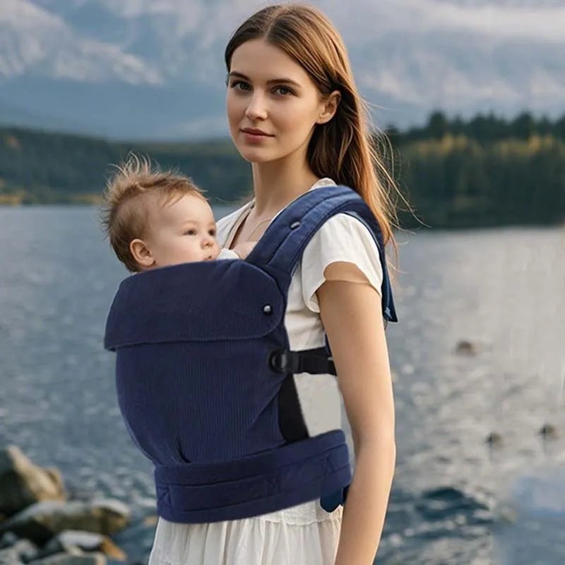 Porte Bébé Ventral - BéBulle - Livraison gratuite et envoi du colis en moins de 24Hr.