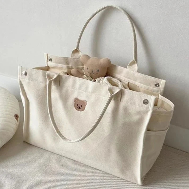 Sac a langer beige - BéBulle - Livraison gratuite et envoi du colis en moins de 24Hr.