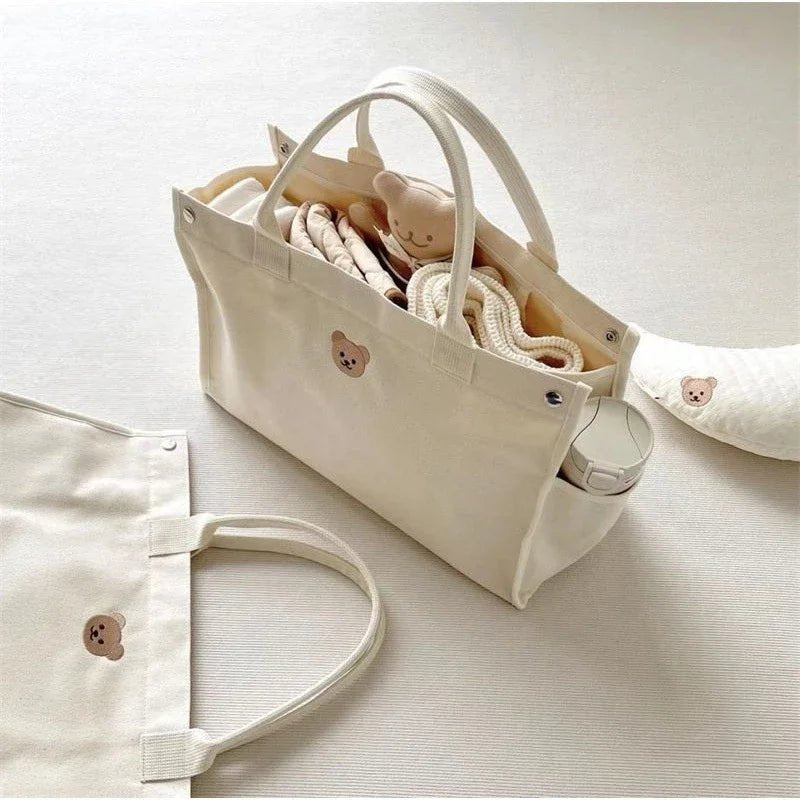 Sac a langer beige - BéBulle - Livraison gratuite et envoi du colis en moins de 24Hr.