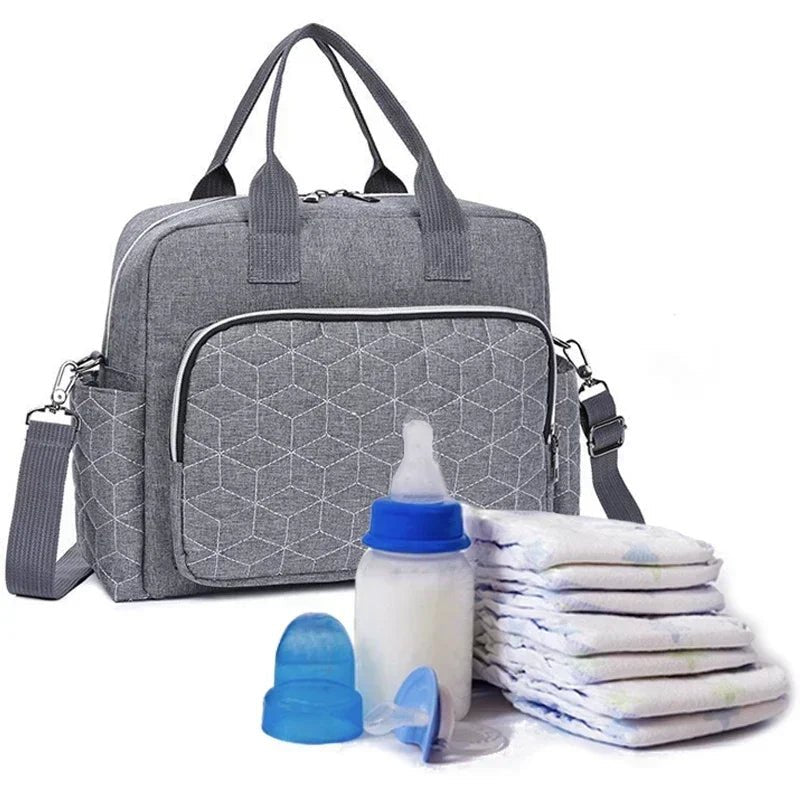 Sac a langer gris - BéBulle - Livraison gratuite et envoi du colis en moins de 24Hr.