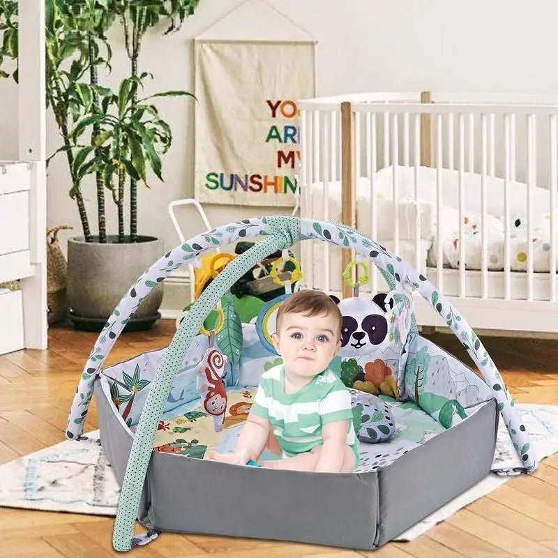 Tapis d'Éveil Bébé Montessori - BéBulle - Livraison gratuite et envoi du colis en moins de 24Hr.