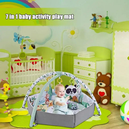 Tapis d'Éveil Bébé Montessori - BéBulle - Livraison gratuite et envoi du colis en moins de 24Hr.