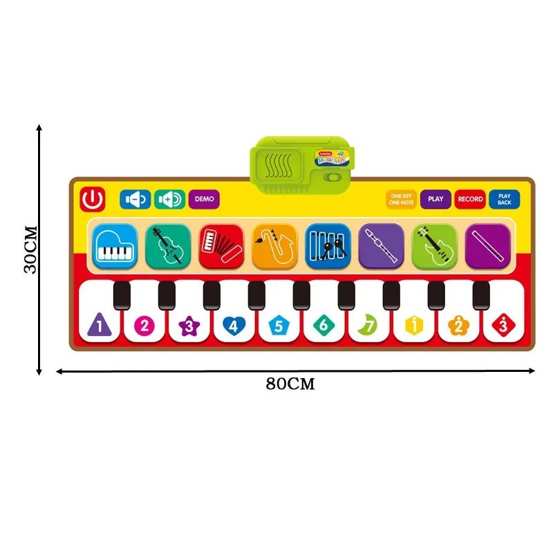 Tapis d'Éveil Bébé Orchestre - BéBulle - Livraison gratuite et envoi du colis en moins de 24Hr.