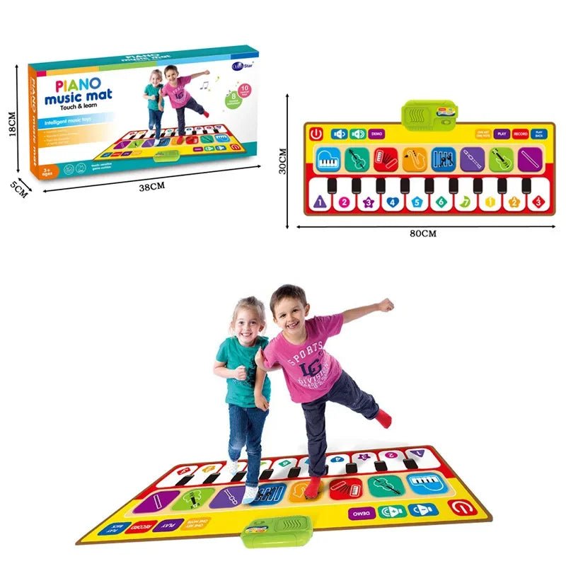 Tapis d'Éveil Bébé Orchestre - BéBulle - Livraison gratuite et envoi du colis en moins de 24Hr.