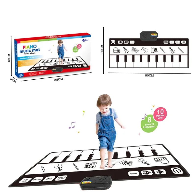 Tapis d'Éveil Bébé Orchestre - BéBulle - Livraison gratuite et envoi du colis en moins de 24Hr.