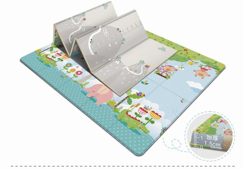 Tapis d'Éveil Bébé Pliable - BéBulle - Livraison gratuite et envoi du colis en moins de 24Hr.