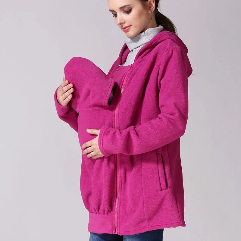 Veste porte bébé - BéBulle - Livraison gratuite et envoi du colis en moins de 24Hr.